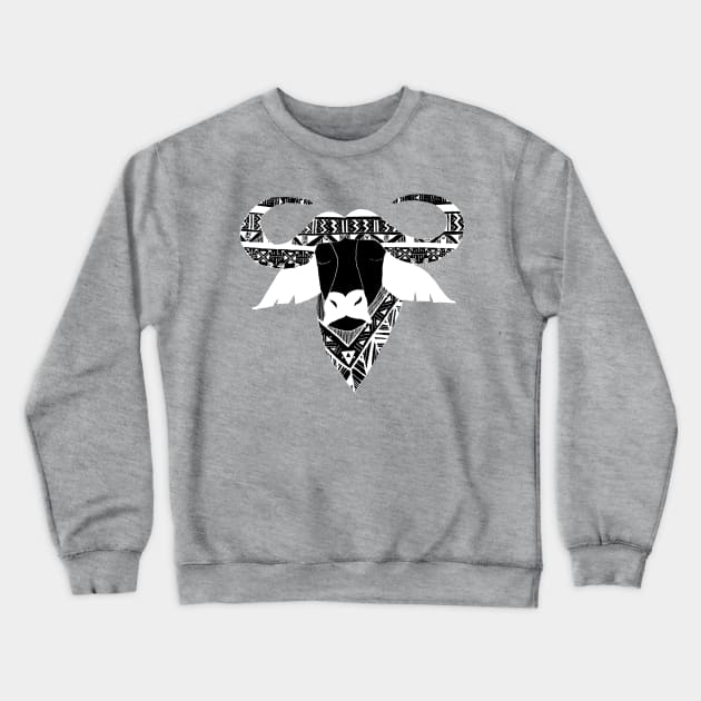 Water Buffalo Crewneck Sweatshirt by TashaDee